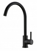 Смеситель для кухни чёрный Belbagno BB-LAM03-2-IN-NERO