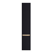M85ACHR0306BM X-Joy, шкаф-колонна, подвесной, правый, 30 см, цвет: черный матовый