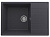 Мойка кухонная Сорренто VZ 700-08 космос