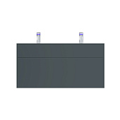 M50AFHX1203GM Inspire V2.0, База под раковину, подвесная, 120 см, 3 ящика, push-to-open, графит мато
