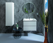 849-065-W Boheme Тумба CAPOLDA 65 белая + ручка белая