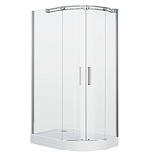 Душ.ограждение GR-4110L Galaxy 110*80*190 двери раздвижные 2 места