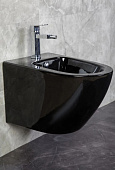 Подвесное биде Zandini Garda-Black Z19-05/1B