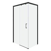 Стеклянное Ограждение VITO110B-L душевое Ceruttispa без поддона (80x110x195)
