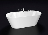 Акриловая ванна BELBAGNO BB14-GREYMARBLE