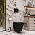 Унитаз ADIGE Aria MB подвесной, матовый черный Ceruttispa CT9246