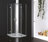 Душевой уголок Cezares BERGAMO-W-R-2-100-ARCO-C-Cr-IV хром