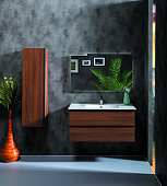 849-100-D Boheme Тумба CAPOLDA 100 dark wood