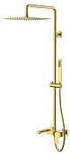 Стойка для душа QUBIC Matt Gold