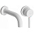 Смеситель для раковины срытого монтажа REA LUNGO WHITE + BOX