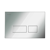 I047051 Pro S, клавиша для инсталляции пневматическая, пластик, глянцевый хром