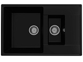 Мойка кухонная Сорренто VZ 780 1,5 K-07 уголь