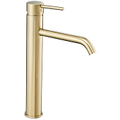 Смеситель для раковины высокий REA LUNGO Gold