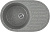 Мойка кухонная Белла BMC-18L-309 темно-серая