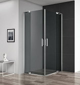 Душевой уголок Cezares SLIDER-AH-2-70/80-80/90-GRIGIO-Cr хром
