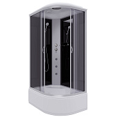 Душ.каб. NG-2510-14LG (1200х800х2150) высокий поддон(40см) стекло ТОНИРОВАННОЕ 4 места