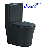 Унитаз напольный Ceruttispa ADIGE MB (630х380х820) безободковый