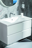 849-085-W Boheme Тумба CAPOLDA 85 белая + ручка белая