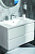 849-085-W Boheme Тумба CAPOLDA 85 белая + ручка белая