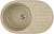 Мойка кухонная Белла BMC-18L-302 песочная