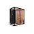Сауна ALBANO Nero-R комбинированная 2в1 Ceruttispa Black 1800x1100x2230