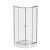 W88E-205-080MT64 X-Joy Twin Slide, Душевое ограждение c поддоном, 80x80, профиль мат хром