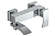 Смеситель для ванны GANZER LEON GZ44031