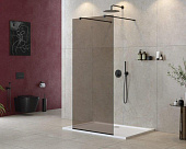 Душевая перегородка CEZARES LIBERTA-L-2-120-120-BR-NERO