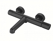 Смеситель для ванны и душа, чёрный Belbagno UNO-VASM-NERO