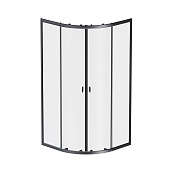 W88G-205-090BT64 X-Joy Twin Slide, Душевое ограждение без поддона, 90x90, профиль черный