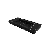 859-100-NM Boheme Столешница моноблок FLAT NERO MARQUINA (1010*452*80)