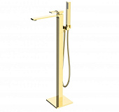 Напольный смеситель для ванны, золото Belbagno LUC-FMT-ORO