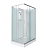 Душ.каб. NG-43285-14QBK (1200х800х2000) низкий поддон(13см) стекло МАТОВОЕ 3 места