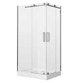 Душ.ограждение GR-1110L Cosmo 110*90*190 прямоугольник, двери раздвижные 2 места