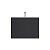 M50AFHX0803GM Inspire V2.0, База под раковину, подвесная, 80 см, 3 ящика, push-to-open, графит матов