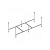 W52A-170-075W-R Inspire V2.0 каркас для ванны, 170х75 , комплект
